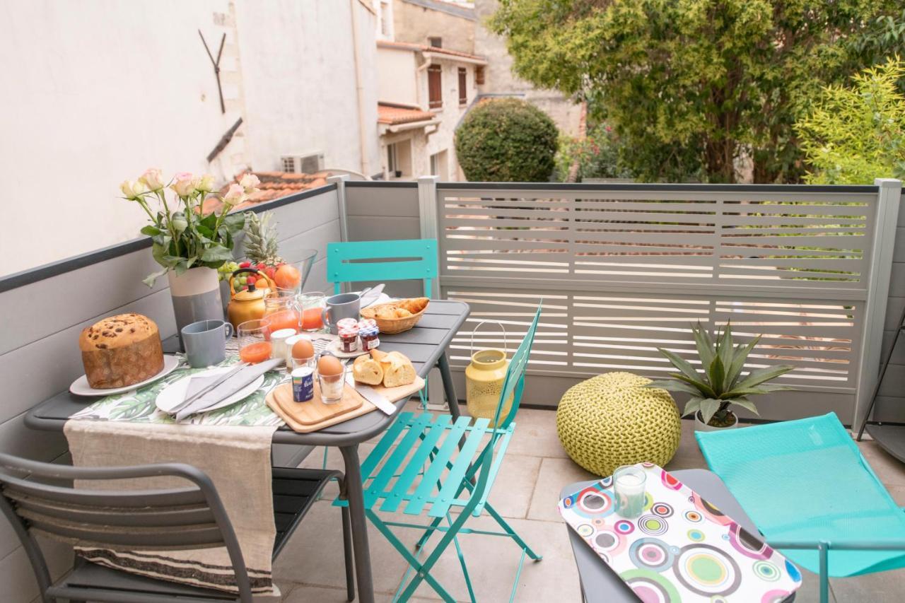 Suite Oisivete Avec Terrasse Vue Sur Patio Et Clim Montpellier Dış mekan fotoğraf